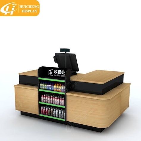 Gift Shop Counter Design, Cafe Cashier Counter Design, Cashier Design, Cashier Counter Design, Pos Counter, Cashier Table, Cash Counter Design, Store Counter Design, Mini Stationary