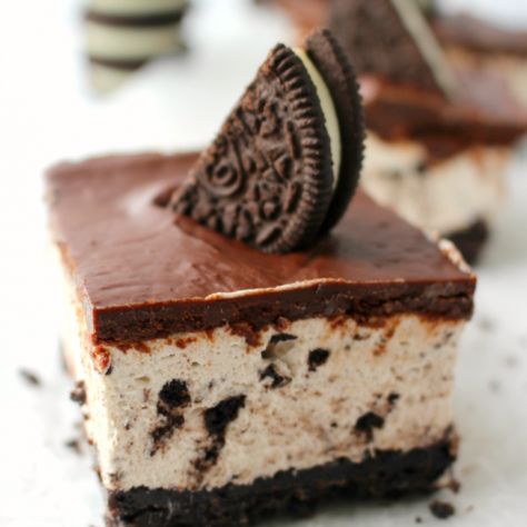 Oreo Cheesecake Recipe, Oreo Cheesecake Bars, Cheesecake Easy, Oreo Desserts, Oreo Cheesecake Recipes, Oreo Pudding, No Bake Oreo Cheesecake, Lemon Cheesecake Bars, No Bake Pumpkin Cheesecake