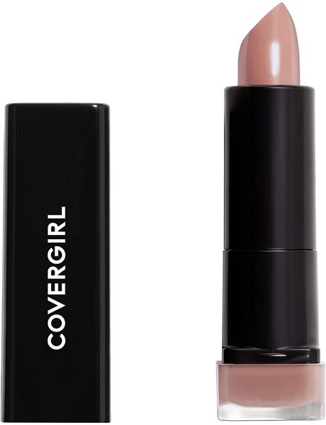 Cover Girl Lipstick, Covergirl Lipstick, Lipstick Container, Peach Lipstick, Revlon Super Lustrous, Lipstick Tube, Best Lipsticks, Satin Lipstick, How To Apply Lipstick