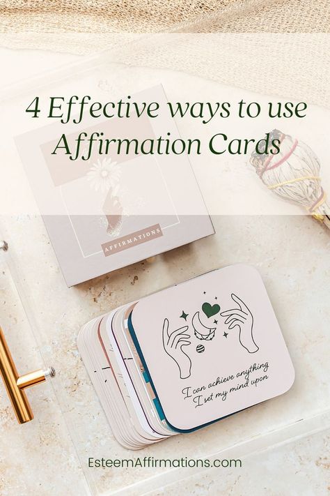 Affirmations Cards Design, Pymes Ideas, Diy Affirmation Cards, Diy Index Cards, Aura Logo, Manifestation 2025, Affirmation Design, Manifestation Cards, Ways To Manifest