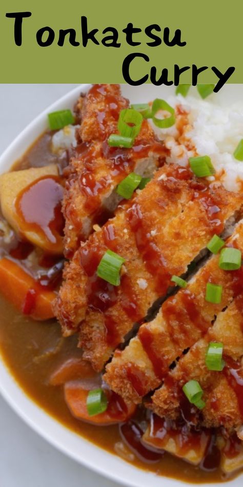 Japanese Home Cooking Recipes, Japanese Comfort Food, Tonkatsu Curry, Sushi Omakase, Recipes Asian, Japanese Curry, Love Japanese, Pork Cutlets, Japanese Cooking