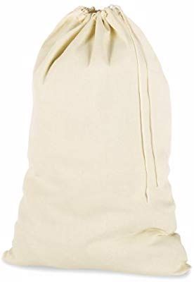 Whitmor 6462-111 Natural Cotton Laundry Bag-Natural: Amazon.ca: Home & Kitchen Laundry Sorter, Canvas Laundry Bag, Slide Lock, Laundry Storage, Laundry Care, Laundry Hamper, White Canvas, White Bag, Laundry Bag