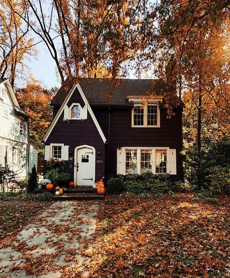 Humble Abode, Dream House Exterior, House Goals, Dream House Decor, Fall Foliage, House Inspo, In The Fall, Dream Home Design, House Inspiration