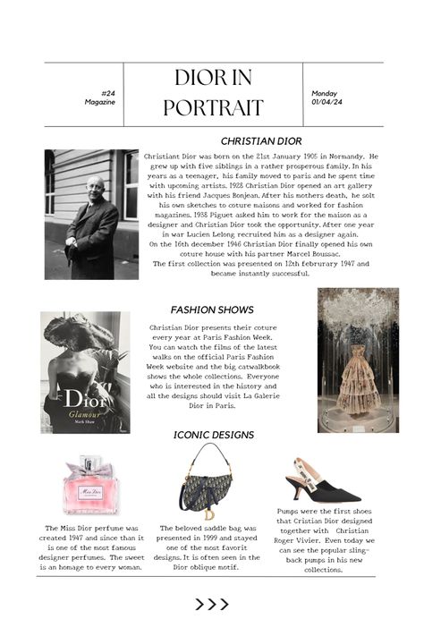 I love Dior and this overview can give you interesting information. It‘s also useful for fashion design. 🪩🤍🖤 Dior Collection 2023, Dior Aesthetic, Upcoming Artists, Fashion Drawing Tutorial, Moving To Paris, Interesting Information, Fashion Marketing, Fashion Sketches, Fashion Drawing