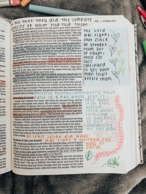 2 Kings Bible Journaling, Bible Annotations, Bible Highlighting, Bible Journal Notebooks, Bible Studying, 2 Kings, Bible Things, Bible Journaling Ideas Drawings, Bible Doodling