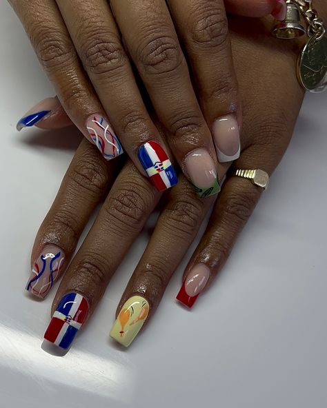 Dominican Parade Ready 🇩🇴 Walkins Call/Text 786-435-3461 ——————————————- ladies Click book now 🥰 ——————————————- #miaminails #browardnails #pembrokepinesnails #miaminailtech #browardnailtech #fortlauderdalenails #nailsofinstagram #nailsoftheday #nailart #baddienails #nailinspiration #nailtiktok #nailreels #nails #tapperedsquarenails #stilletonails #miramarnailtech #lasolas #miamigardensnails #miramarnailtech #lauderdalenails #miamigardensnails #miamigardensnailtech #hallandalebeachnails ... Dominican Republic Nails, Dominican Parade, Dominican Nails, Dominican Flag, Monster Nails, Flag Nails, Miami Nails, Nail Tech, Nails Inspiration