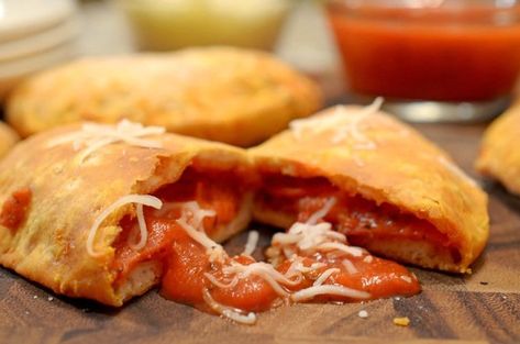 Biscuit Calzones, Recipes Using Buttermilk, Easy Calzones, Homemade Biscuit Recipe, Grand Biscuit Recipes, Homemade Biscuit, Pillsbury Dough, Homemade Biscuits Recipe, Pillsbury Biscuits