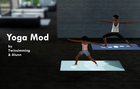 Sims 4 Spa, Sims Gameplay, Sims 3 Cc Finds, Sims 3 Mods, Lord Of The Dance, Boat Pose, Warrior Pose, Yoga Mats Best, The Sims 3