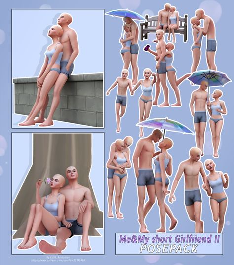 Me&My short Girlfriend II - Pose Pack 💖 — Sim'ster Sims 4 Cas Poses, Sims 4 Animations, Sims4 Pose, Sims 4 Couple, Pose Sims 4, Sims4 Poses, Short Girlfriend, Sims 4 Couple Poses, Sims 4 Stories