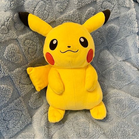 Adorable Pikachu Plush! Pikachu Aesthetic, Pikachu Plushies, Pikachu Plush, Game Themes, Girly Gifts, Pokemon Fan, Pikachu, Pokemon, Like New