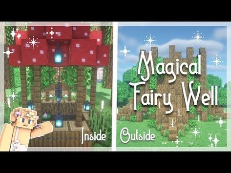 🌸 MINECRAFT Tutorial : Magical Fairy Well 🌸 Aesthetic | Fairycore | Cottagecore | Cute | Magical - YouTube Fairy Well, Well Aesthetic, Aesthetic Fairycore, Build Inspiration, Magical Fairy, Minecraft Tutorial, Fairycore Cottagecore, Video Game, Minecraft