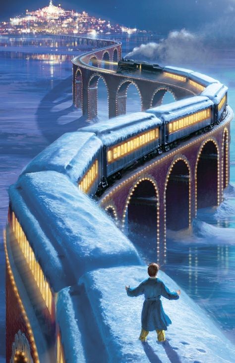 Life Symbolism, Poster Animation, Polar Express Theme, Polar Express Movie, Polar Express Train, The Polar Express, Best Christmas Movies, Childhood Stories, Xmas Wallpaper