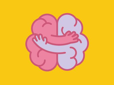 Brain Hug Hug Graphic Design, Heart Illustration Graphics, Brain Graphic Design, Brain Doodle, Hug Logo, Heart Hugs, Brain Graphic, Brain Icon, Hug Illustration