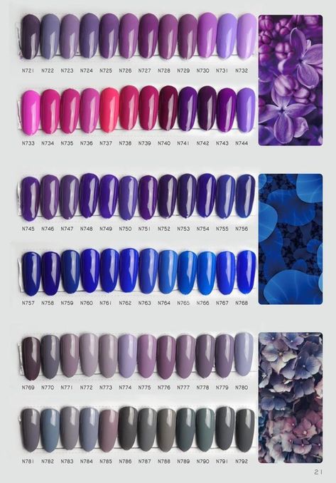 Rare Nail Colors, Nailpaints Design At Home, Gel Nails Shape, Nail Paint Shades, Nail Swatches, Pink Nail Colors, Ten Nails, Wow Nails, Looks Party