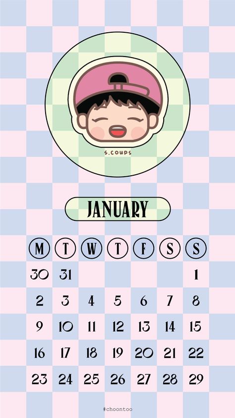 tubibibi.blogspot.com Seventeen Calendar, Calendar 2023, 2023 Calendar, Seventeen, 10 Things