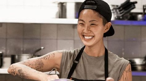 Kristen Kish Recipes, Kristen Kish, Pasta At Home, Fall In Line, Fabulous Kitchens, High School Years, Asian Celebrities, Top Chef, Chef Life