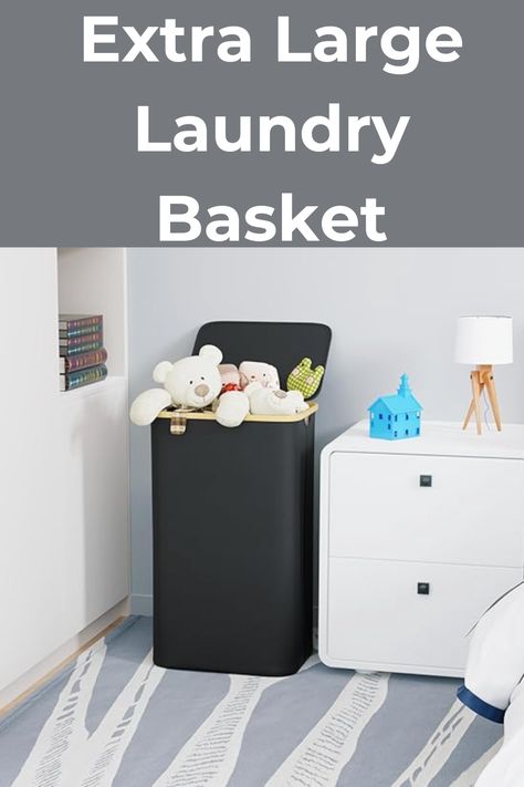 SpaceAid Laundry Hamper with Lid, 110L Large Tall Clothes Basket Bin with Bamboo Handles, Collapsible Laundry Hamper for Bedroom, Bathroom, Dorm, Laundry Room - Black
(Affiliate link) Laundry Basket Ideas, Dorm Laundry Room, Sorting Laundry, Dorm Laundry, Taller Clothes, Hamper With Lid, Bathroom Dorm, Laundry Hamper With Lid, Large Laundry Basket