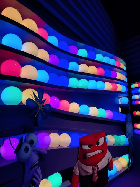 Inside out ✨ Inside Out Office Decor, Inside Out 2 Party Decorations, Inside Out Halloween Decorations, Inside Out 2 Trunk Or Treat, Inside Out Trunk Or Treat Ideas For Cars, Inside Out 2 Party Ideas, Inside Out Party Decorations, Inside Out Theme Party, Inside Out Memory Balls