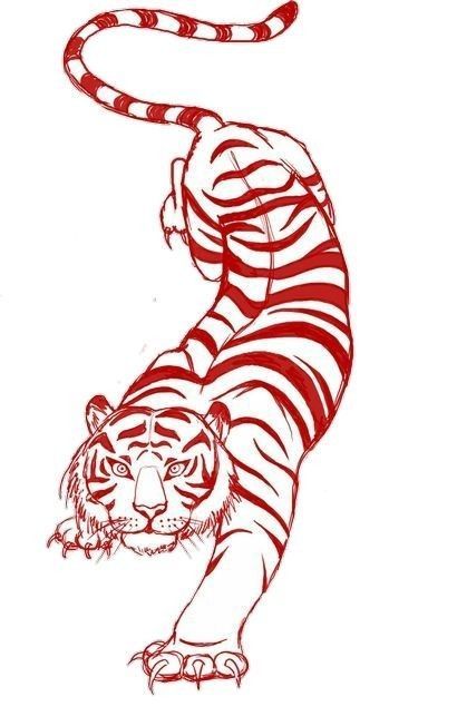 #MiniTattoos #SmallTattooDesigns #TinyTattooIdeas #MinimalistTattoos #SmallInk #TinyTats #LittleTattoos #MicroTattoos #PetiteTattoos #SmallTattooArt Red Tiger Tattoo For Women, Girly Tiger Tattoo, Two Tigers Tattoo, Red Tatooes, Red Tiger Tattoo, Pop Punk Tattoo, Tigres Tattoo, Om Tattoo Designs, Mode Poses