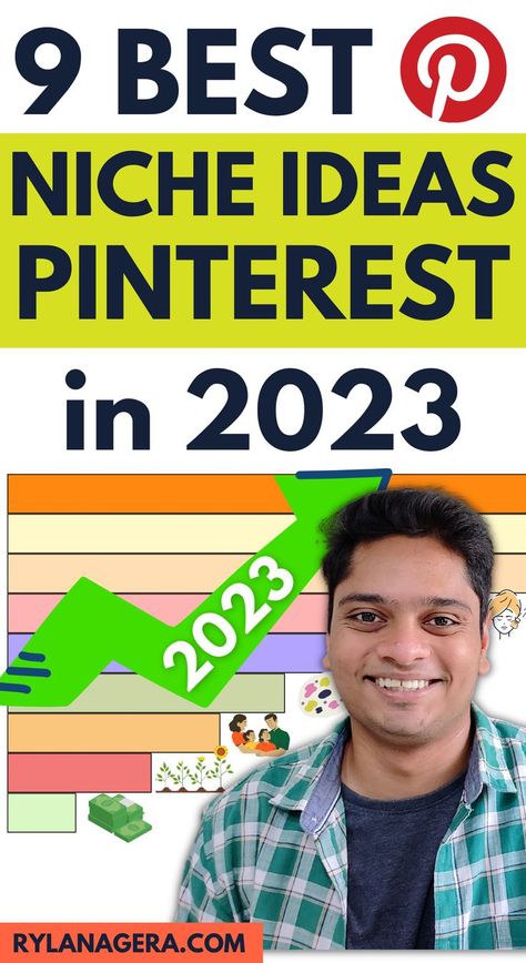 9 Best Niche Ideas For Pinterest In 2023 (Pin Title Ideas Included!) Niche Ideas, Title Ideas, Blog Schedule, Make Money On Pinterest, Learn Pinterest, Money On Pinterest, Ideas To Make Money, Blog Post Ideas, Trending On Pinterest