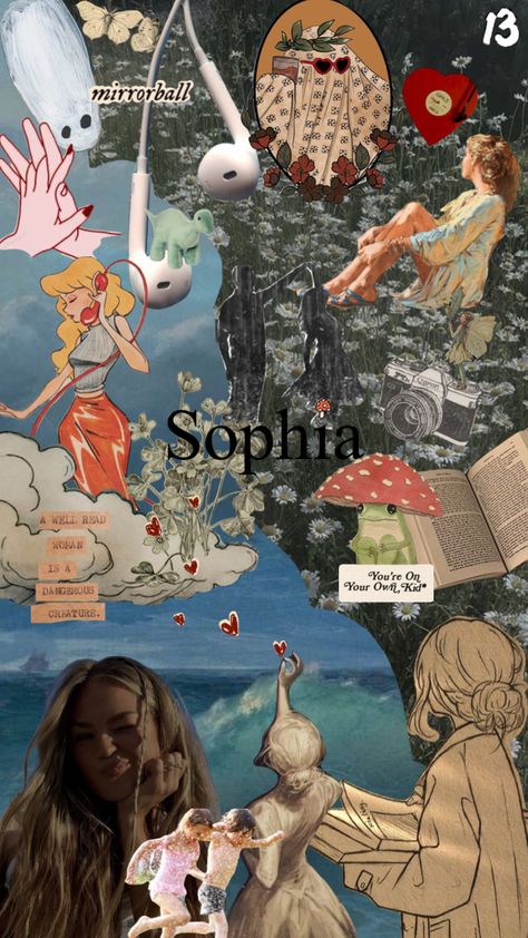 Sophia Aesthetic, Sophia Name, Stranger Things Actors, Vintage Poster Art, Halloween Animals, Name Design, Vintage Poster, Aesthetic Wallpaper, Connect With People