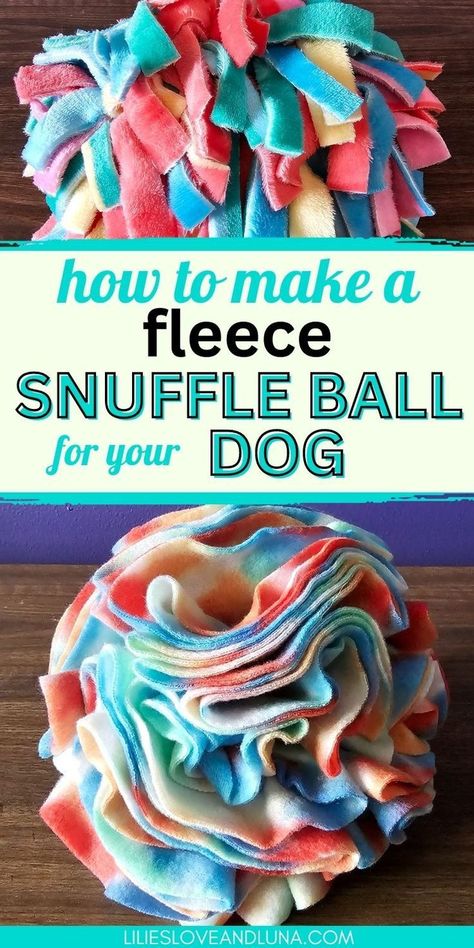 sewing toys easy Dog Snuffle Ball, Diy Puppy Toys, Dog Toys Diy Homemade, Snuffle Ball, Homemade Dog Toys, Dogs Diy Projects, Small Dog Toys, Pet Crafts, Diy Pet Toys