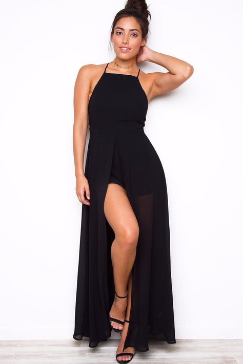 Dresses - Maxi Maxi Romper Dress, Short Maxi Dress, Modest Maxi, Belle Silhouette, Maxi Romper, Maxi Dress Pattern, Target Dresses, On The Dance Floor, 2018 Fashion