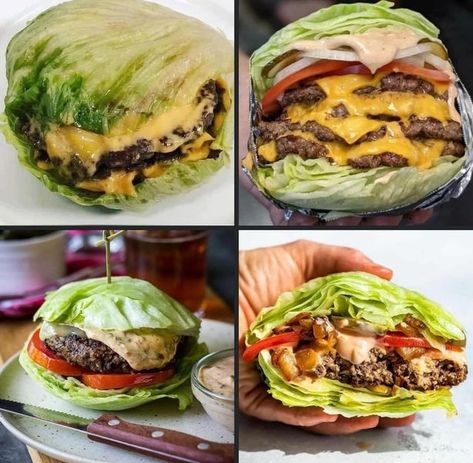 Weight Watchers Tips, Tricks and Recipes | Does anyone else love bunless burgers besides me | Facebook Bunless Burgers, Burger Sides, Bunless Burger, Weight Watchers Tips, Lettuce Wraps, Tips Tricks, Low Carb Keto, Weight Watchers, Lettuce