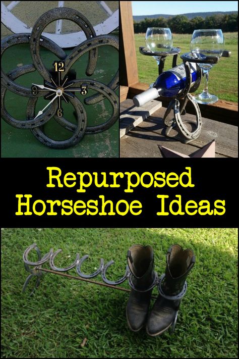 Horse Shoe Art Projects, Welded Art Projects, Wedding Horseshoes Ideas, Welding Projects With Horseshoes, Old Horse Shoes Ideas, Things To Make Out Of Horseshoes, Horseshoe Welding Projects Beginner, Diy Horseshoe Crafts, Diy Horseshoe Crafts Projects