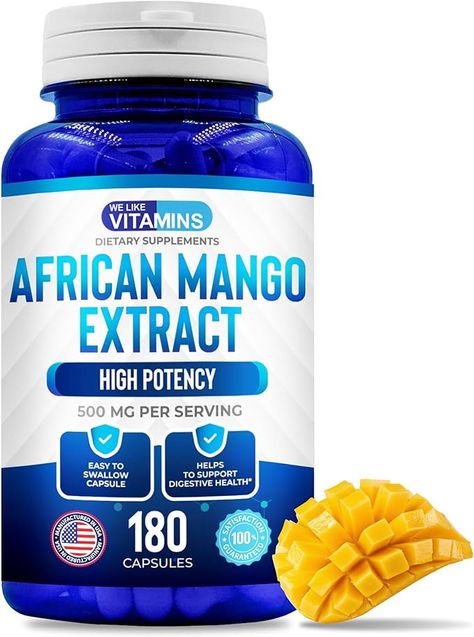 5000mg Equivalent 10:1 Extract 180 Capsules - 6 Month Supply of African Mango Capsules – Supports Metabolism of Fat and Digestive Health Herbal Elixir, African Mango, Coconut Oil Pulling, Increase Metabolism, Oil Pulling, Black Seed Oil, Digestive Health, Get Healthy, Dietary Supplements