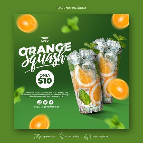 Drink Social Media Design, Promo Design Social Media, Juice Social Media Design, Kimchi Packaging, Promotion Design Ideas, Drink Graphic Design, Product Promotion Design, Drink Poster Design, Drink Promotion