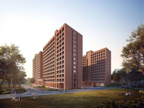 dormitory Dormitory Building, Arch Architecture, Architect Design, Mansion, Tiara, Multi Story Building, Arch, Architecture, Building