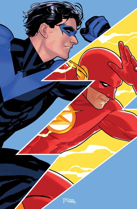 Nightwing And Wally West, Dc Comics Wallpaper, Wally West, Univers Dc, Arte Dc Comics, Dc Comics Superheroes, Dc Comics Artwork, Batman Family, Detective Comics