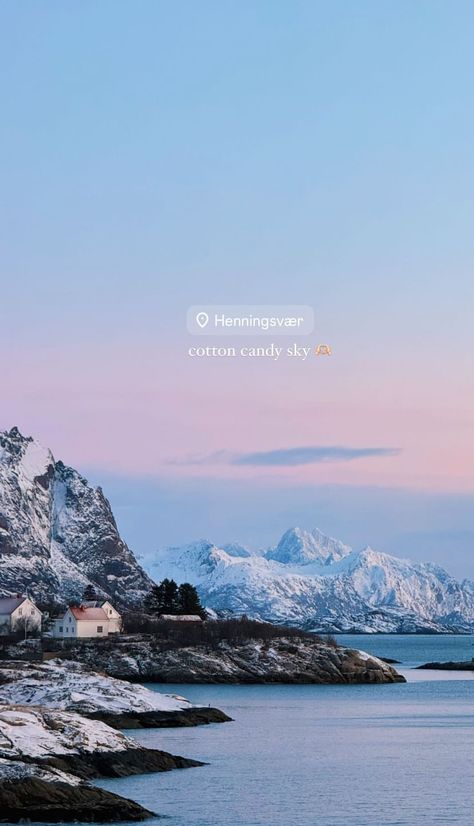 Winter In Norway, Norway Trip, Aesthetic Instagram Stories, Cotton Candy Sky, Story Ig, Mountain Lake, Ig Stories, Winter Aesthetic, Scandinavia