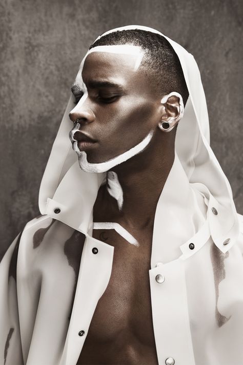 STYLENOIR Magazine by stephanie winger Editorial Modeling, The Blacker The Berry, Fashion Editorial Makeup, Fashion Photography School, Mens Fashion Editorial, Girls Heart, Mens Editorial, Male Makeup, Mens Fashion Photography