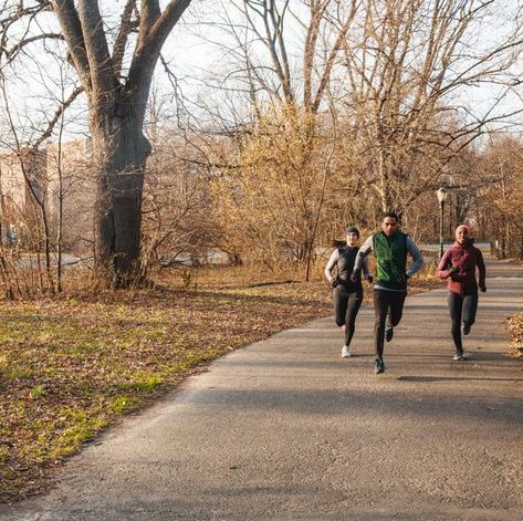 runners running on path in cold weather Run Streak, The Runner, Stay Motivated, The Challenge, How To Stay Motivated, Cold Weather, Running