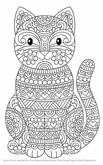 Trin For Trin Tegning, Notebook Doodles, Free Adult Coloring Pages, Colouring Printables, Cat Coloring Page, Coloring Pages To Print, Mandala Coloring Pages, Cute Coloring Pages, Free Printable Coloring