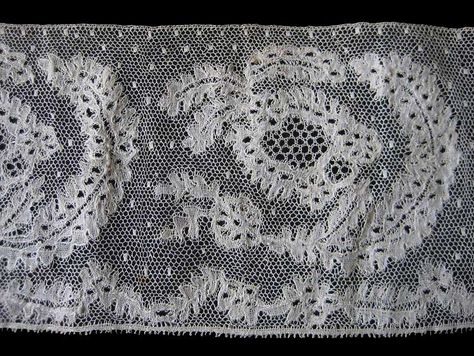 Belgian Beveran Lace Antique Lace, Lace Border, Beige Color, Honeycomb, Lace