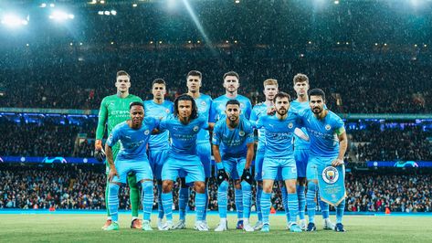 City have announced a 24-man squad for the Champions League quarter-final with Atletico Madrid. Man City Squad, Kyle Walker, Man City, Football Fans, Manchester City, Champions League, Manchester, The Man, Soccer Field