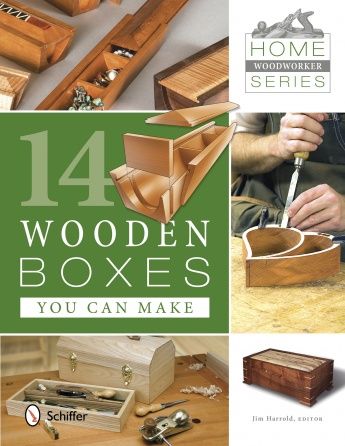 Down through the ages, woodworkers have crafted boxes for many reasons. Of course, the predominant reason is that of storage for anything from documents and photos to collectibles, tools, and jewelry. The 14 projects featured here offer variety and months of workshop enjoyment. Make a box for showing off precious pieces of figured wood or your finely honed skills. Build gift boxes that will delight loved ones and provide them with a special container for storing treasured heirlooms. Whatever you Woodworking Kits, Woodworking Projects Furniture, Woodworking Box, Woodworking Books, Small Woodworking Projects, Woodworking Classes, Woodworking Workshop, Beginner Woodworking Projects, Woodworking Plan