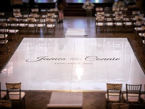 Acrylic Dance Floor, White Dance Floor, Wedding Dance Floor, White Dance, Photo Simple, Dance Floor Wedding, Vinyl Monogram, Wedding Dance, Classic Wedding