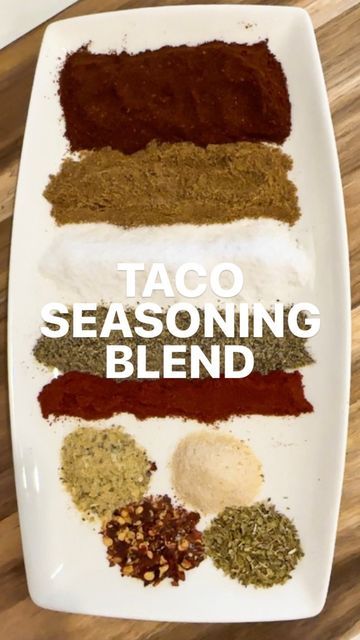 Joy Bauer on Instagram: "✨ TACO SEASONING BLEND 🌮 Store-bought taco seasoning packets are SO convenient, but if you have a few spare minutes you can easily make your own with this DIY recipe! It’ll take your tacos, burritos and other Mexican masterpieces over the top. 💁‍♀️ Just mix these ingredients together⤵️ • 2 Tbsp chili powder • 1 Tbsp ground cumin • 2½ tsp kosher salt • 2 tsp black pepper • 1 tsp paprika • ½ tsp garlic powder • ½ tsp onion powder • ½ tsp red pepper flakes • ½ tsp dried Easy Taco Seasoning Recipe, Taco Seasoning Easy, Taco Seasoning Mix Recipe, Spicy Taco Seasoning, Mild Taco Seasoning, Make Taco Seasoning, Homemade Taco Seasoning Mix, Homemade Taco Seasoning Recipe, Spicy Tacos