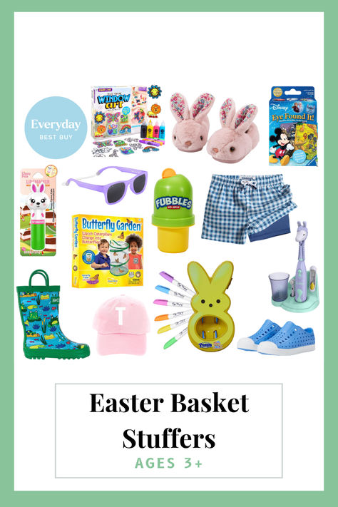 Easter baskets are such a fun tradition and for these ages I love stuffing them with fun activities or upgrading their spring essentials with items like swim suits or shoes! Disney Eyes, Easter Books, Easter Basket Stuffers, Kids Easter Basket, Bun Bun, Spring Essentials, Lip Smackers, Easter Basket Stuffer, Easter Peeps