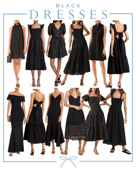 HOW TO STYLE A BLACK DRESS FOR EVERY OCCASION Semi Formal Black Dress Accessories, Black Dress For Concert, Jewelry For A Black Dress, Black Dress For Graduation Ceremony, Accessorizing Black Dress, Black Dress Accessories Jewelry Formal, Black Dress Accessories Jewelry, How To Accessorize A Black Dress, Black Dress Style Ideas