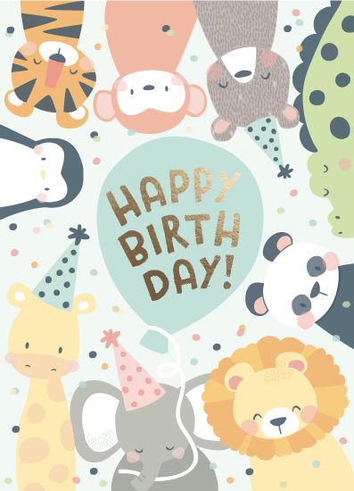 Birthday E-card, Happy Bird Day, Happy Birthday Illustration, Happy Birthday Kids, Happy Birthday Art, Birthday Illustration, Happy Birthday Wishes Cards, Sweet Party, Girl Birthday Decorations