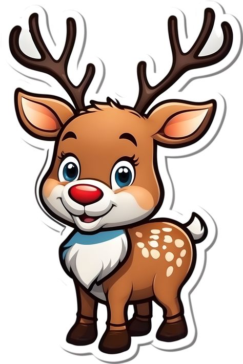 cartoon reindeer with presents on a transparent background ai generative,Christmas icons, Festive symbols, Holiday season, Xmas decorations Reindeer Cartoon, Cartoon Reindeer, Christmas Icons, Logo Banners, Custom Illustration, Custom Branding, Background Banner, Xmas Decorations, Custom Logo Design