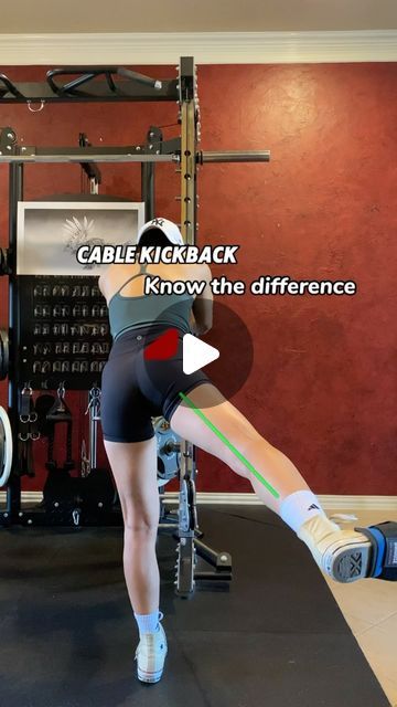 Ariel_yu on Instagram: "Cable Kickbacks Variations 
Know the Difference 

Gluteus Medius (External Rotation):

	1.	Set the pulley at the bottom.
	2.	Externally rotate your working leg to 45 degrees for better gluteus medius engagement.
	3.	Kick at a 45-degree angle to engage the gluteus medius.

Gluteus Maximus (Straight Kickback):

	1.	Set the pulley at or slightly below hip level to ensure a straight kickback.
	2.	Step down with your working leg for stability.
	3.	Kick straight back to maximize gluteus maximus activation.

Gluteus Medius (Lateral Kick):

	1.	Set the pulley at the bottom.
	2.	Stand laterally to the cable for optimal lateral movement.
	3.	Kick laterally to target the gluteus medius and gluteus minimus.

#glutes #kickback #glutekickback
#cablemachine #glutebuilding #legday Glutes Kickback, Physio Therapy, Gluteus Minimus, Cable Kickbacks, Glute Training, Gluteus Maximus, Glute Kickbacks, Gluteus Medius, Buttocks Workout