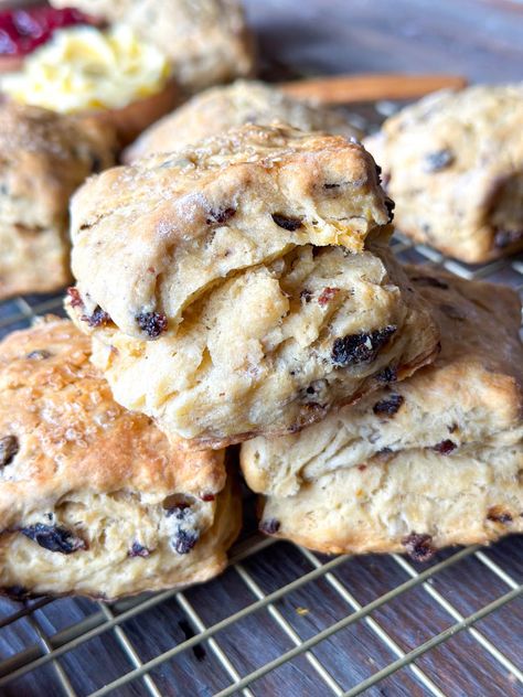 These easy Irish soda bread scones are a sweet twist on a classic Irish bread recipe. Tender and crumbly with sweet and chewy currants. They pair exceptionally well with sweet or savory toppings, making them a versatile addition to breakfast, brunch, or your St patricks Day celebration. Irish Bread Recipe, Soda Bread Scones, Irish Scones Recipe, Easy Irish Soda Bread, Irish Scones, Irish Bread, Scones Recipe Easy, Irish Soda, Roll Recipes