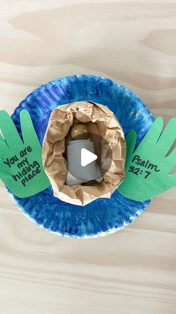 Brittany Hill • Sharing faith-based ideas for kids on Instagram: "Baby Moses Bible craft for kids 🤍   Supplies needed: Paper plate painted blue Brown paper bag rolled down Felt for blanket Small baby or wood peg doll Green construction paper Glue  “You are my hiding place; you will protect me from trouble and surround me with songs of deliverance.” Psalm 32:7" Birth Of Moses Craft, Baby Moses Craft Preschool, Baby Moses Crafts For Kids, Moses Basket Craft, Moses Craft Preschool, Baby Moses Craft, Moses Crafts, Baby Moses Crafts, Psalm 32 7