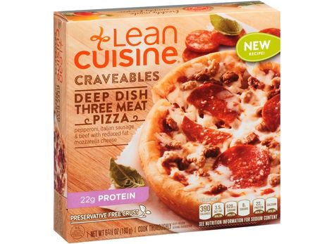 Lean Cuisine Recipes, Healthy Frozen Meals, Lean Meats, Broccoli Nutrition, Meat Pizza, Frozen Appetizers, Lean Cuisine, Frozen Dinners, Microwave Recipes